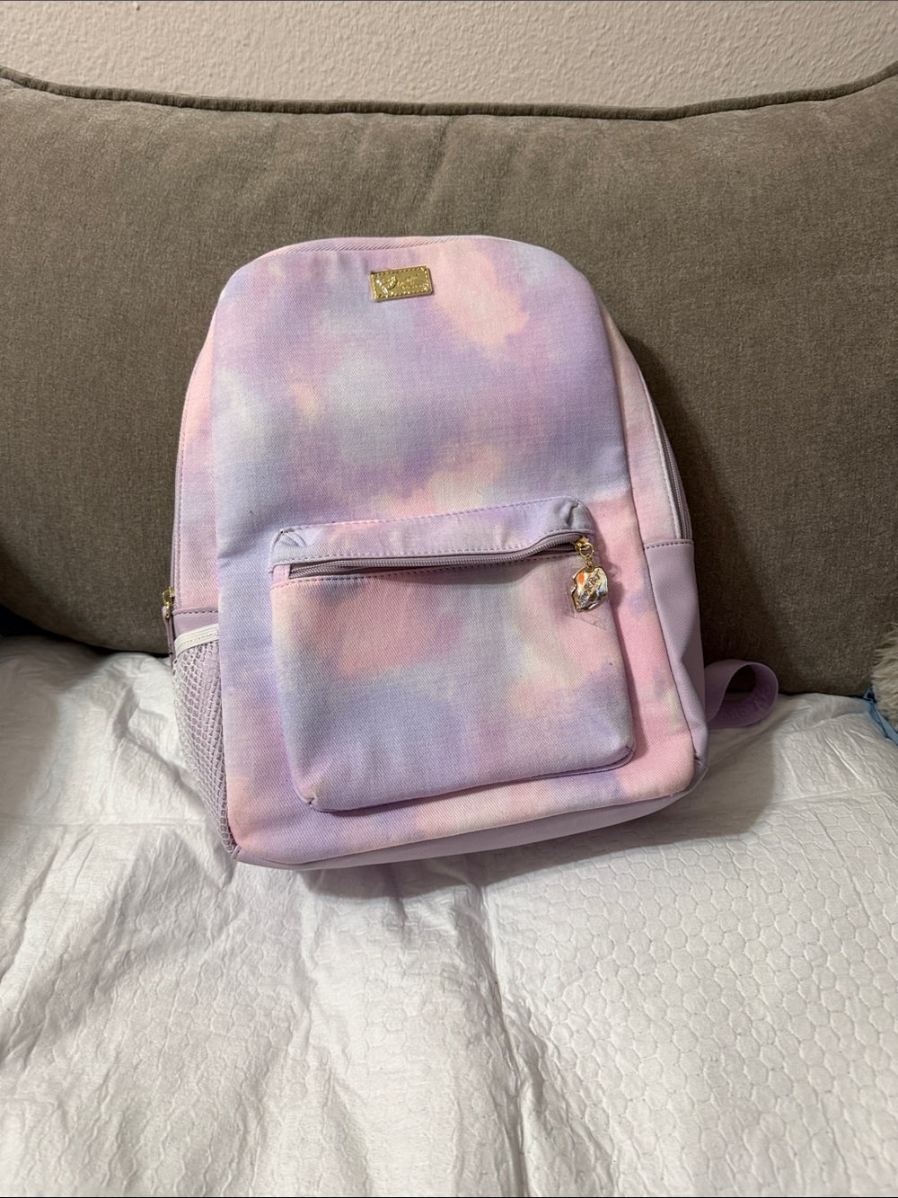 Betsey johnson Pastel Tie-Dye Mini Backpack